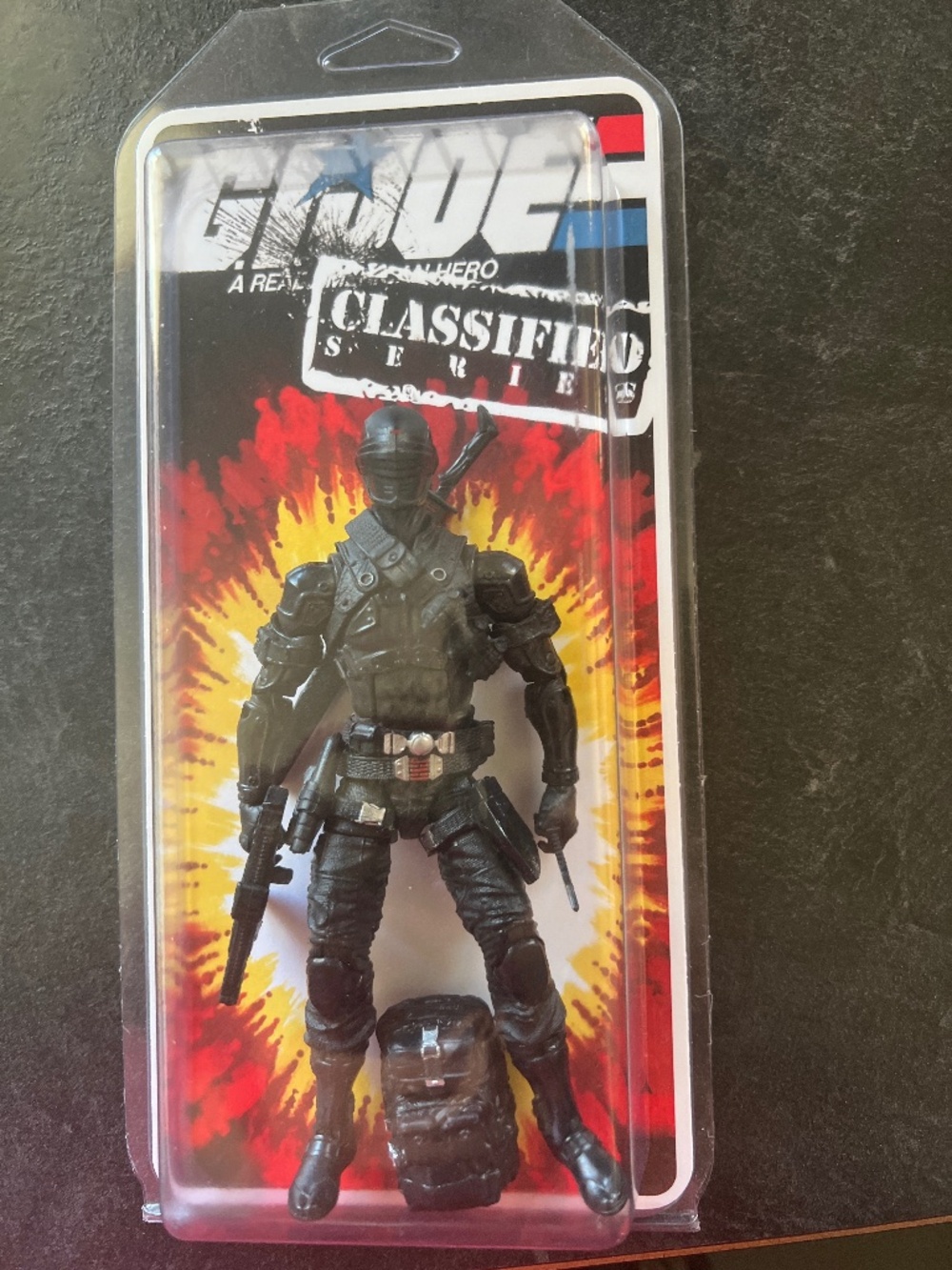 G.I Joe classified 02 6 inch Snake Eye Action Figure